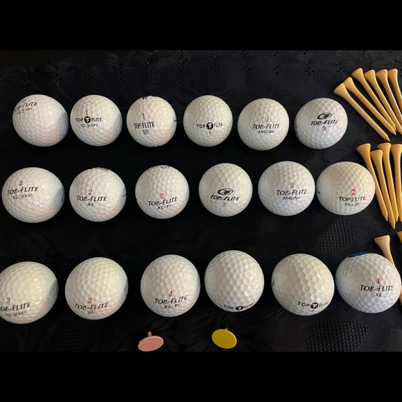 1.5 dozen Top Flite Brand Golf Balls (18) - Picture 5 of 8